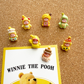 7个卡通星星人图钉软木板毛毡板按钉创意照片墙装 饰固定小钉子