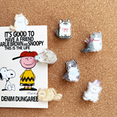 夹子图钉小猫咪按钉软木板毛毡板固定相片夹子钉照片墙不伤照片