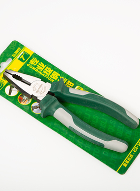 得力工具洛钒刚钢丝钳7寸180mm家用钢丝钳专业老虎钳 DL2007Z