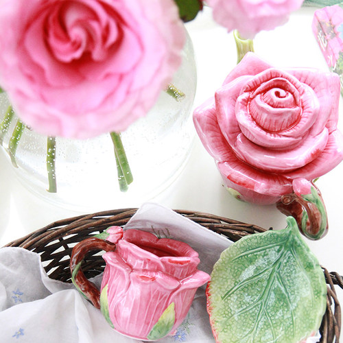 复古乡村风手工陶瓷家居茶具