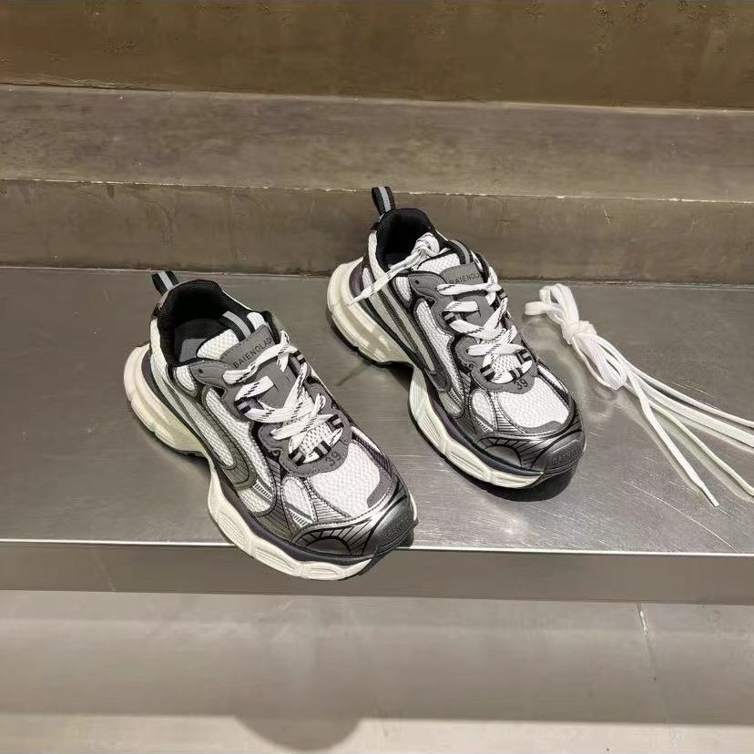 其他休闲百搭厚底圆头运动鞋