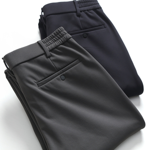 男 秋冬防风防水加绒休闲直筒长裤 冬日刚需 出口外贸原单尾货男装