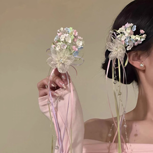2026【小野花茶】春日结花朵发夹