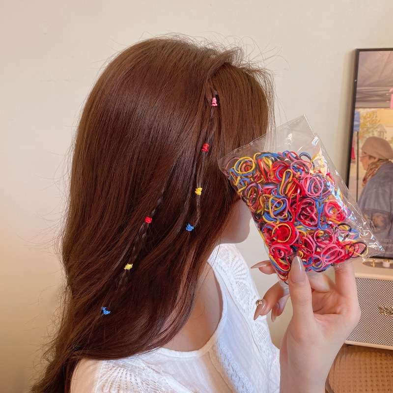 儿童发饰不伤发橡皮筋发圈女童