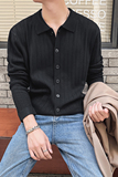2026秋冬轻熟风男士针织小外套开衫薄外套黑色A407-MY102-P58控78，女装短外套，电商A407
