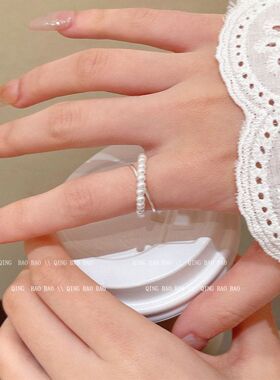 个性女小众素圈双层手饰简约气质