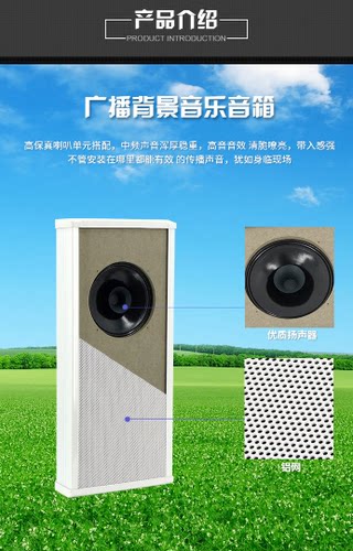 蓝鲸防雨音柱BIue Whaie