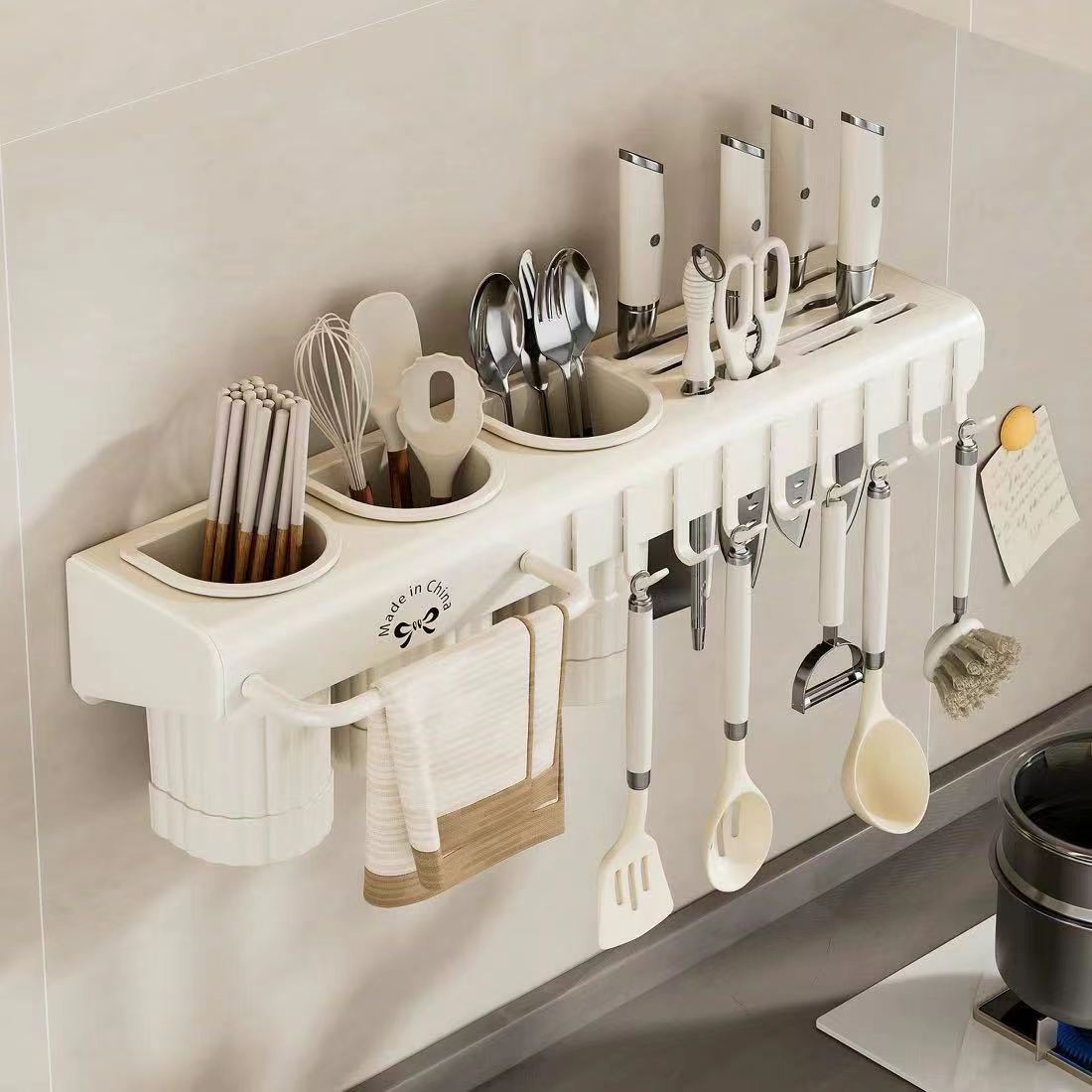 高颜值2024新款刀架筷子笼收纳架