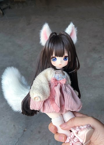 bjd娃用兽配发箍头饰狐狸耳朵狐狸耳猫耳四六分三分mdd