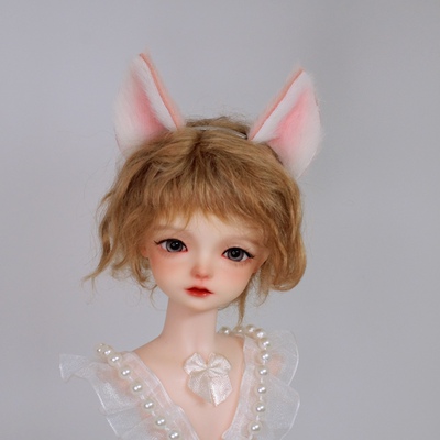 taobao agent BJD baby with beast with hair hoop/head decoration fox ears, fox ear cat ear hoop four or six points/three points/mdd