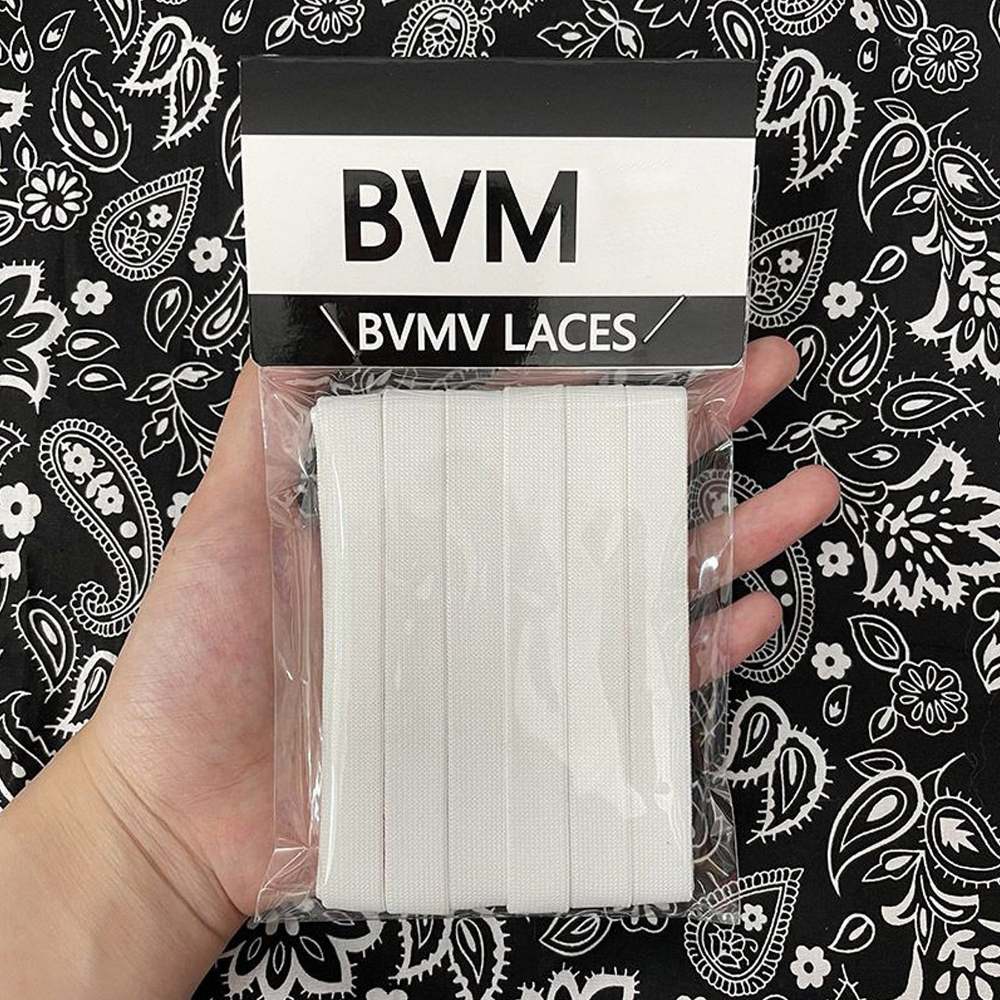 麦昆小白鞋鞋带原装原版1.2cm