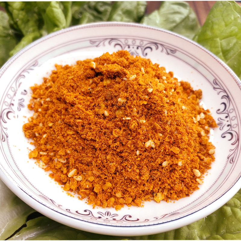 香辣辣椒面蘸料微辣贵州小豆腐烤肉烧烤辣椒粉干碟调料家用1斤