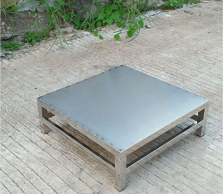 不锈钢托架加钢板底座碗柜支架