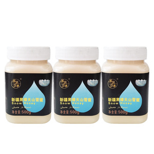 蜜遇故事黑蜂天山雪蜜500g/瓶