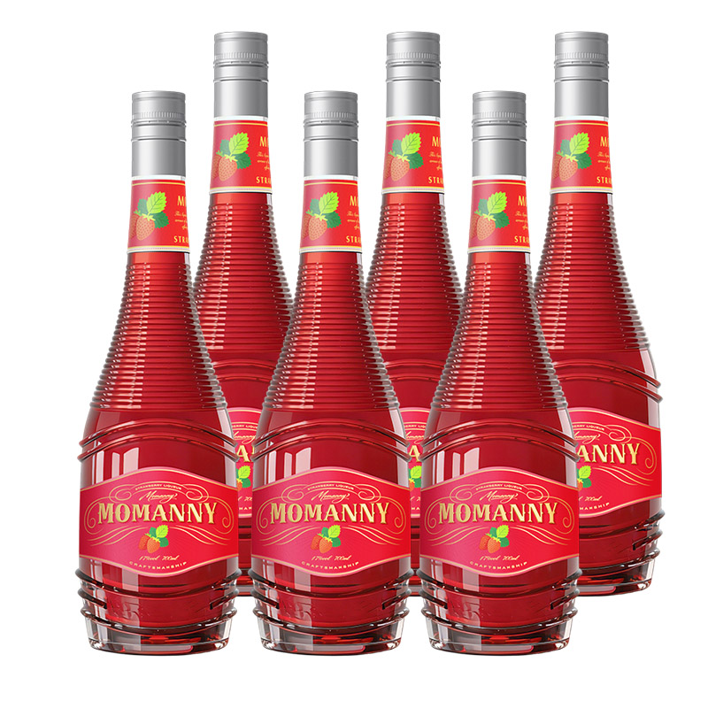 莫曼尼草莓味力娇酒17度720ml/瓶