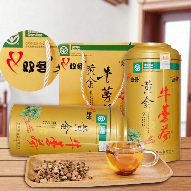 山东双营黄金牛蒡茶250g/罐