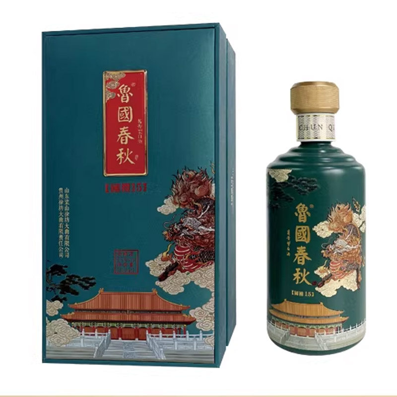 鲁国春秋国礼15酱香型53度4瓶