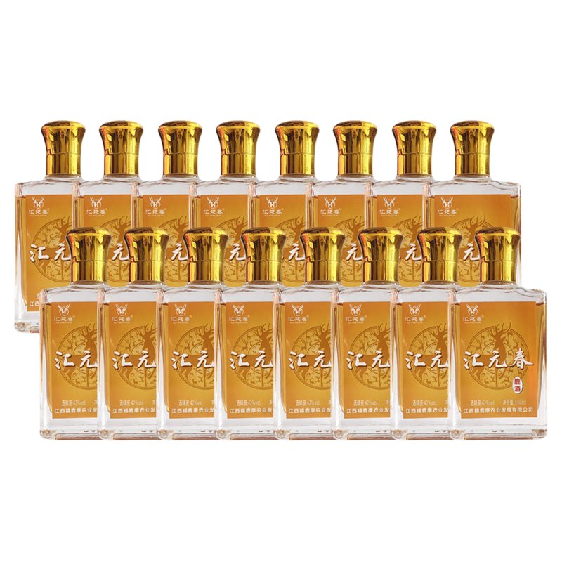 汇元春鹿酒42度100ml/瓶