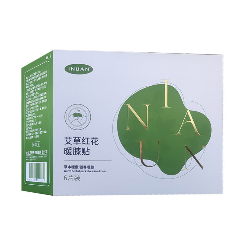 36盒/箱艾暖艾草红花暖膝贴6片/盒 草本暖敷 暖膝