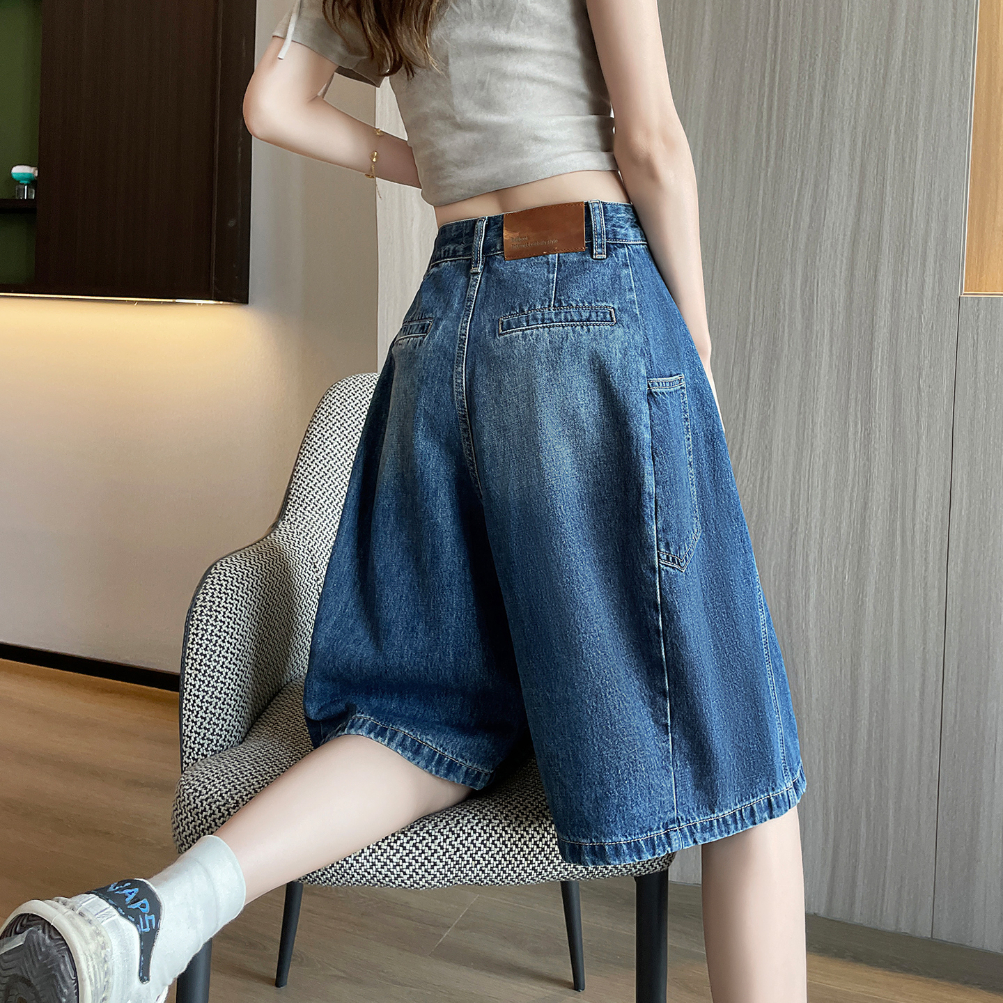 五分牛仔短裤女夏季薄款2025新款