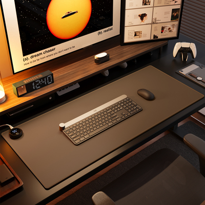 2025新款加热大号鼠标垫办公桌面发热暖手桌垫防水可擦洗保暖垫子