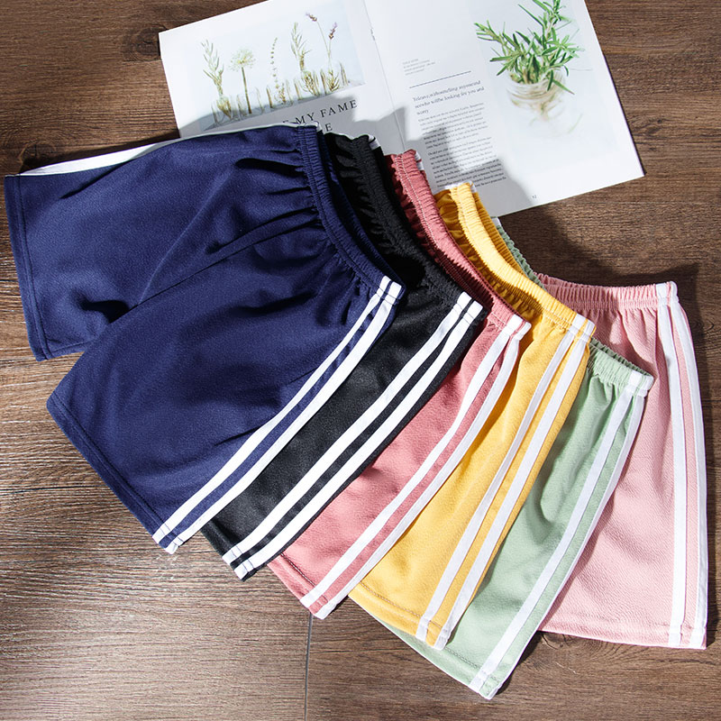 儿童校服短裤夏季运动裤男童冰丝大裤衩女童宝宝休闲五分裤睡裤潮