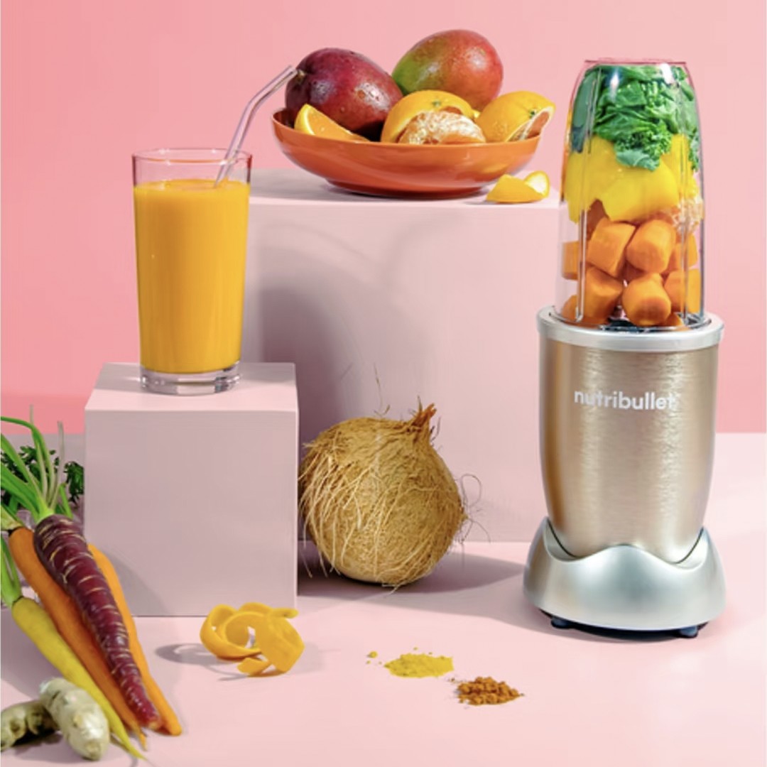NutriBullet Pro900w破壁机榨汁机奶昔机抗炎果蔬机研磨搅拌冰沙
