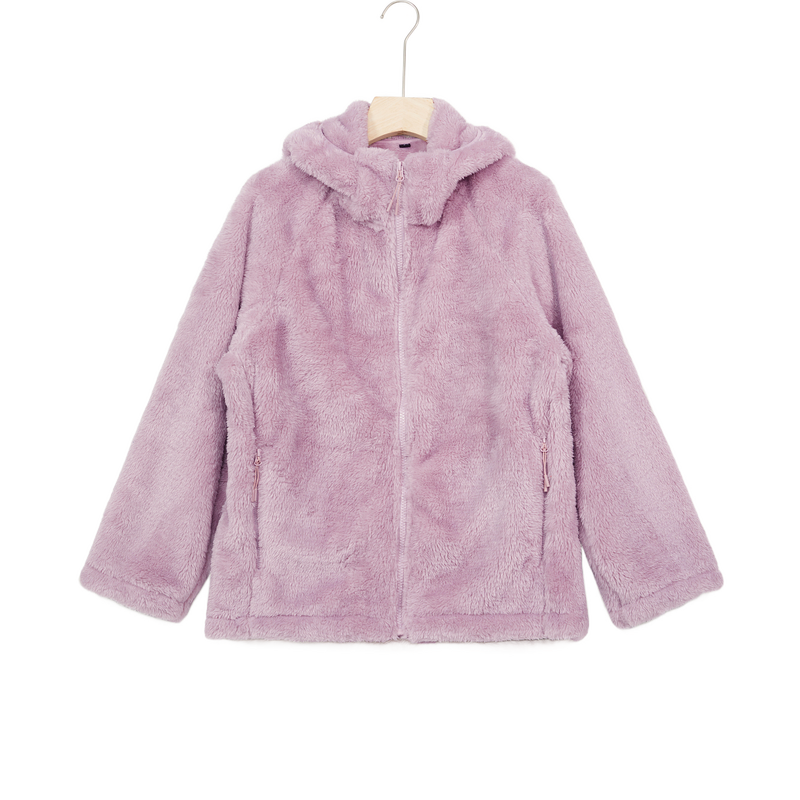 雪中飞2025春秋新款女士珊瑚绒外套夹克防风保暖休闲户外舒适连帽