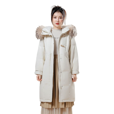 2022长款雪中飞时尚羽绒服