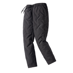 雪中飞2024秋冬新款男士鹅绒羽绒裤松紧抽绳直筒保暖加厚抗寒护膝