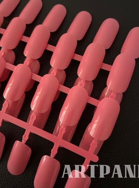 ARTPANDA 日本Space同款法式水晶延长光疗练习甲片假手指平甲贴片