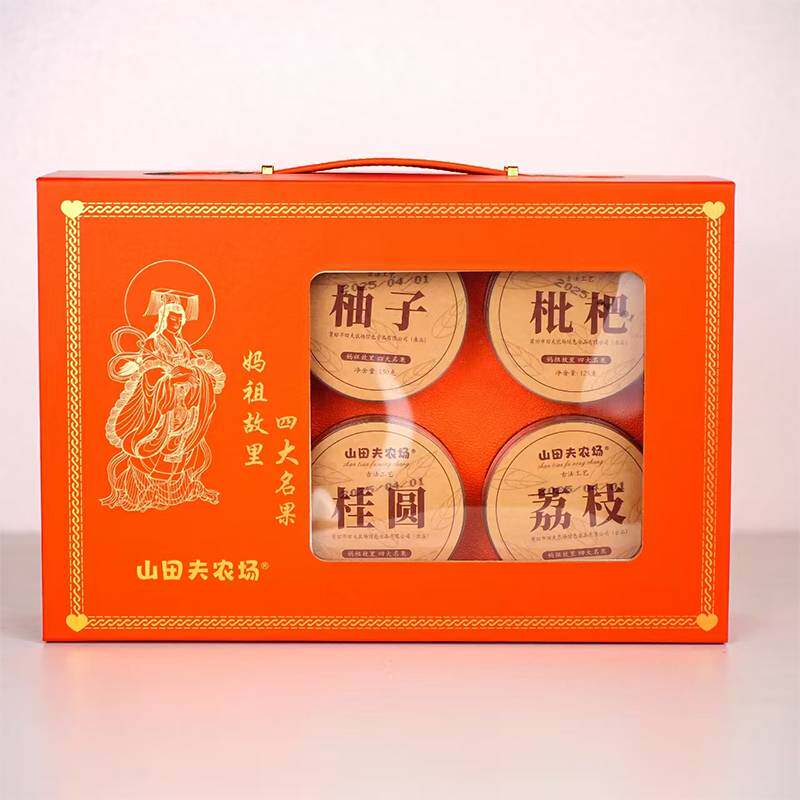 山田夫农场四大名果水果干休闲食品健康零食