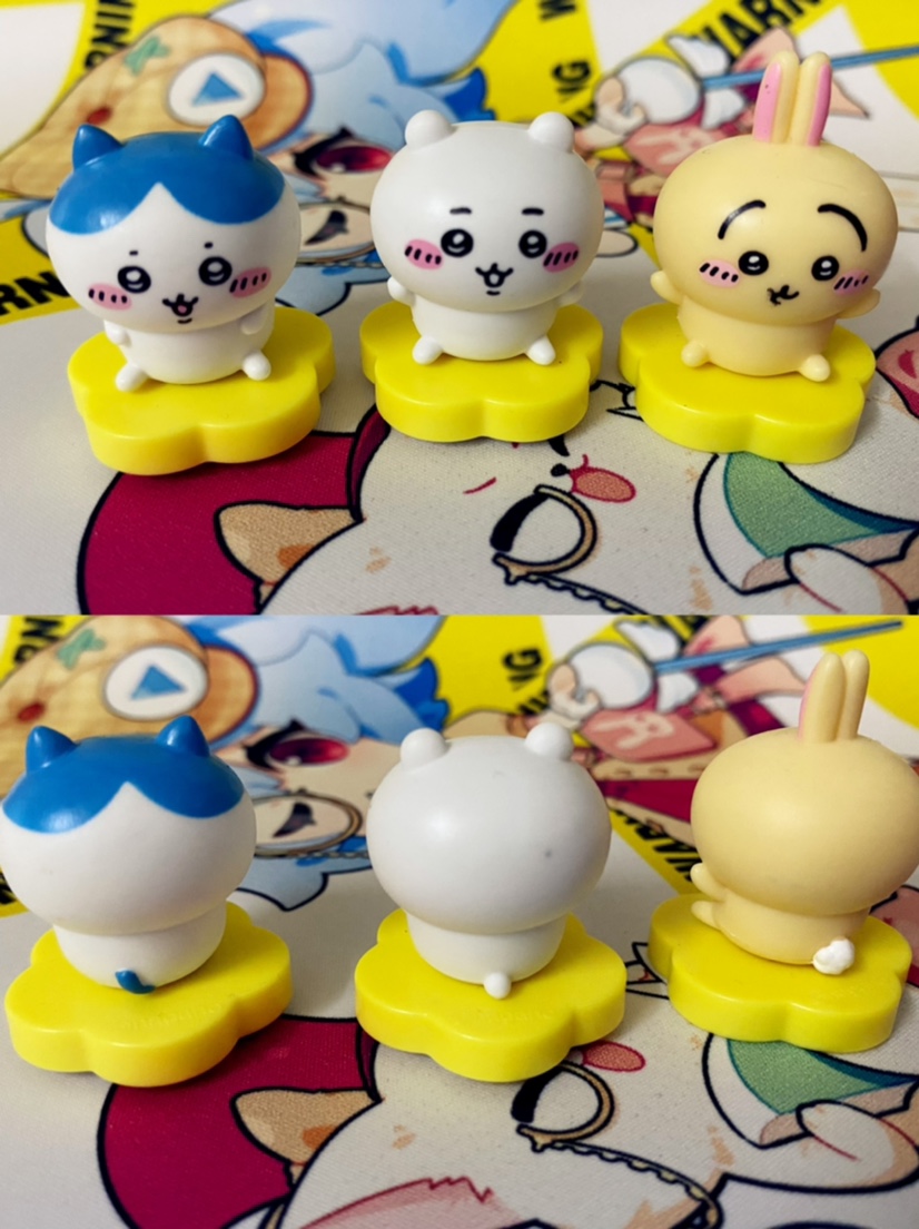 限定 chiikawa 可爱小八 吉伊 乌萨奇 卡通造型摆件 印章