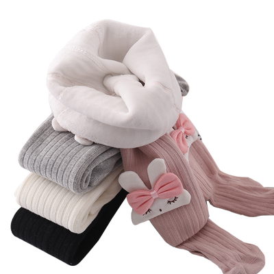 秋冬加绒加厚连脚打底裤