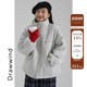 画风drawwind2025秋冬新款 立领棉服 小个子棉衣外套女宽松纯色短款