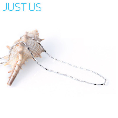 无吊坠925银项链礼物瓜子纯