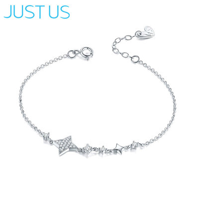 纯银韩版森系学生送女友手链