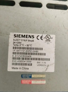 【议价】议价Cl16iP控制器6AT1131-6DF21-0
