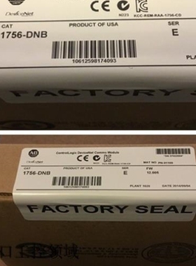 【议价】议价 1756-DNB模块ControlLogix DeviceNet Comms Module