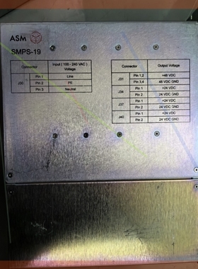 【议价】ASM电源箱 02-89374. SMPS-19