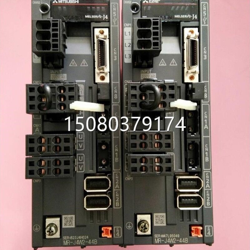 【议价】议价伺服驱动器MR-J4W2-44B件 成色好测试包好 拍前