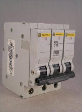 QO316EC10 Square D QOE MCB 16 Amp Triple Pole 3 Phase Type C