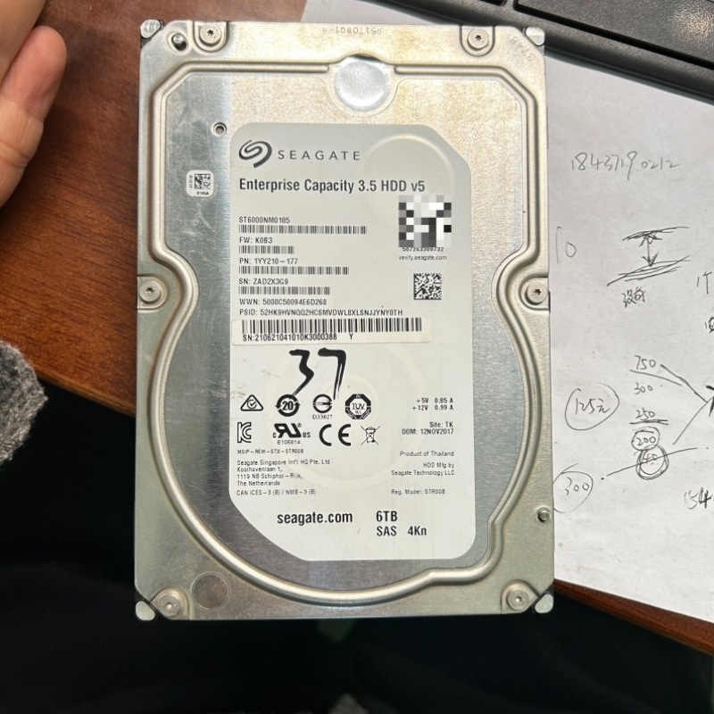 【议价】希捷ST6000NM0105 6T SAS 1YY210-1