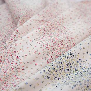 日本进口HOKKOH80支碎花精梳纯棉服装连衣裙衬衣手工布面料星点点