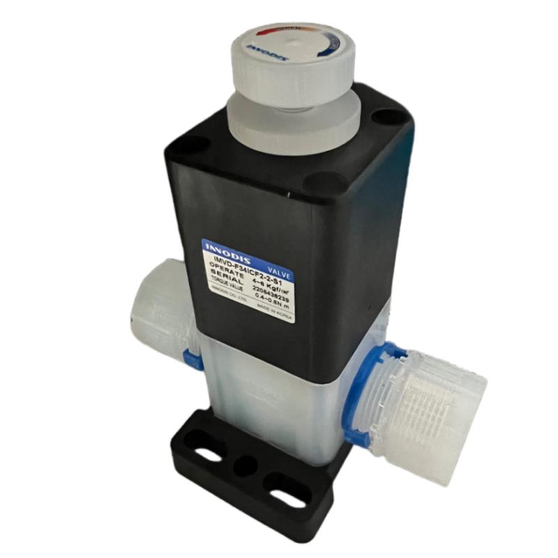 韩国正品INNODIS一诺迪斯药液阀IMVD-F34ICF2-2-S1气动PFA隔膜阀