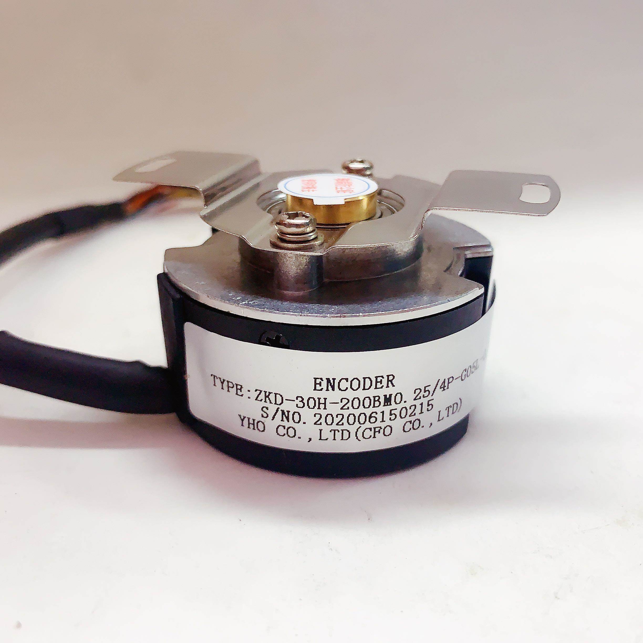 伺服电机ZKD-30H-200BM0.25/4P-G05L-0.37m-0.6m长春禹衡编码器议