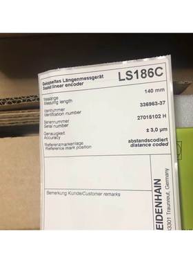 HEIDENHAIN(海德汉）磁性光栅尺LS186C-0140mm ID336963-37议价