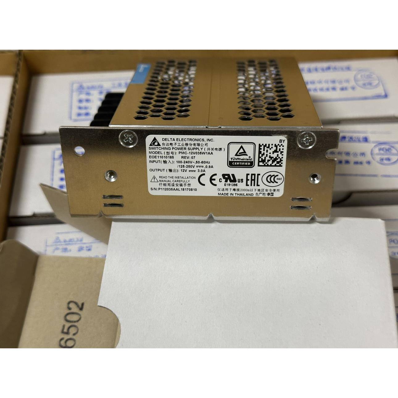 台达开关电源PMC-12V035W1AA EOE11010185 泰国原装进口开关电源