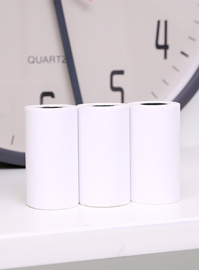 得力XH03相印宝打印机耗材热敏打印纸白色3卷装可粘贴纸57mm*30mm适配X1相印宝不干胶热敏打印纸XH01