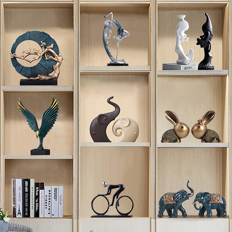 客厅酒柜装饰品创意装饰北欧家居电视柜玄关卧室工艺品摆件